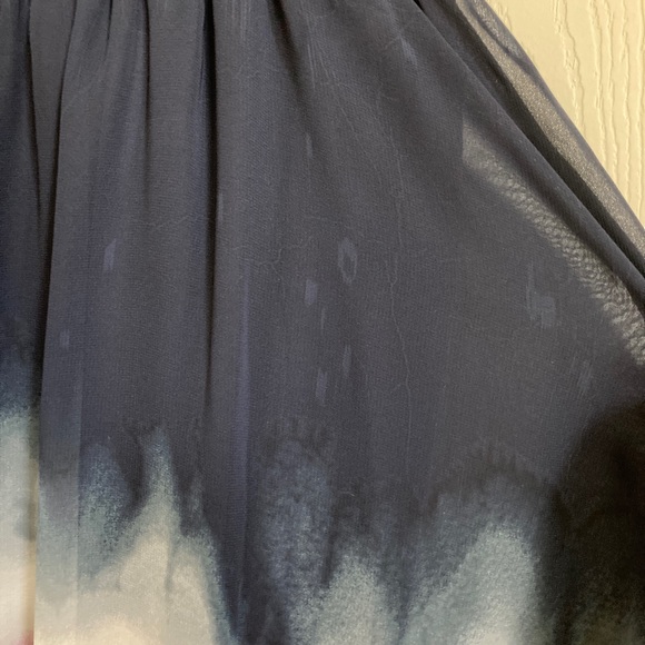 Simply Vera Vera Wang Sleeveless V Neck Shark-bite Hem Dress Size XS - Picture 12 of 12